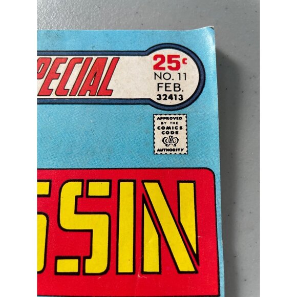 DC Comics #11 February 1976 Code Name: Assassin 1st Issue Bagged Boarded - Picture 3 of 6